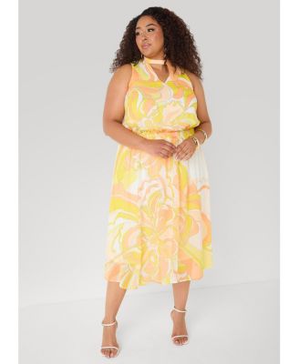 Ashley Stewart Women's Fit & Flare Summer Dresses | Macy's