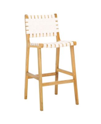 Adah Leather Bar Stool