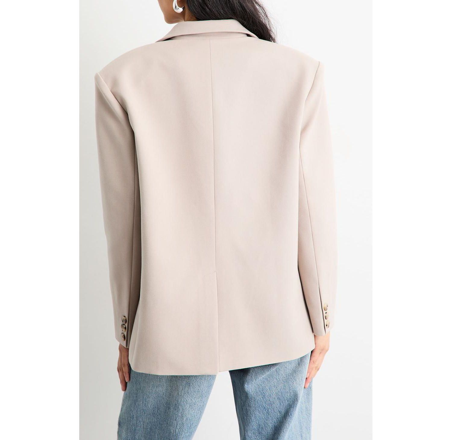 Women's Oversized Single Breasted Blazer