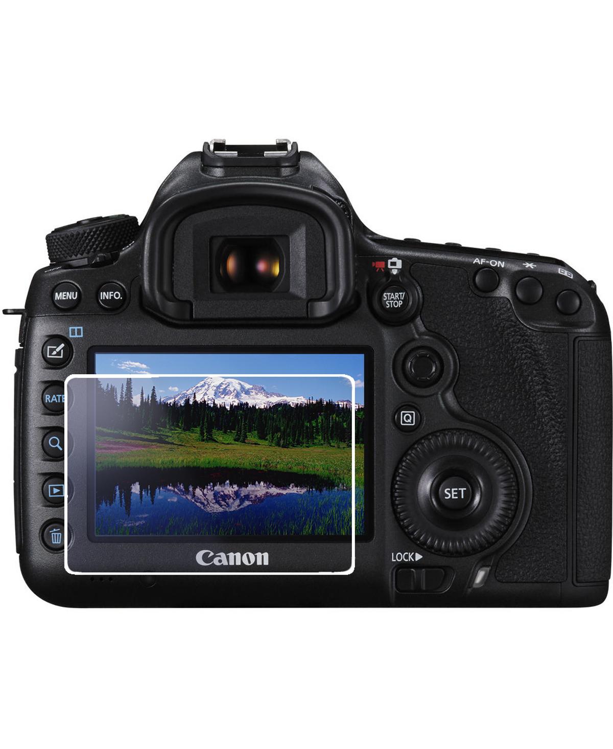 ProOptic Glass Screen Protector for the Canon 5DSR - Black