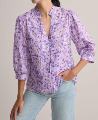 Women's Cotton V-Neck Charlie Shirt
