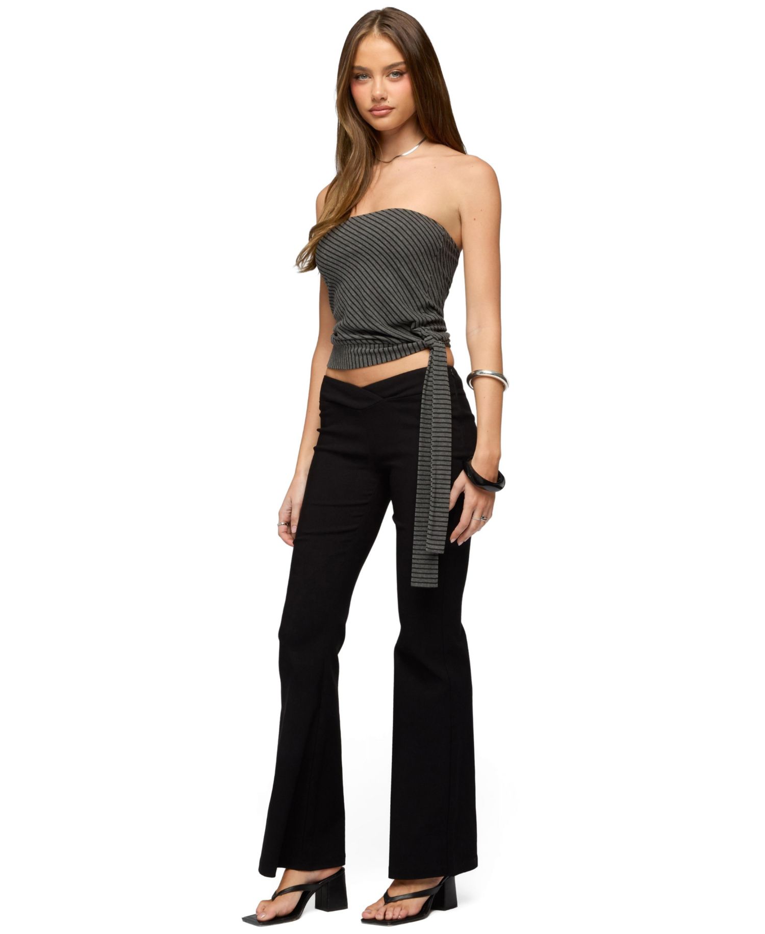 Women's Margotte Striped Strapless Top