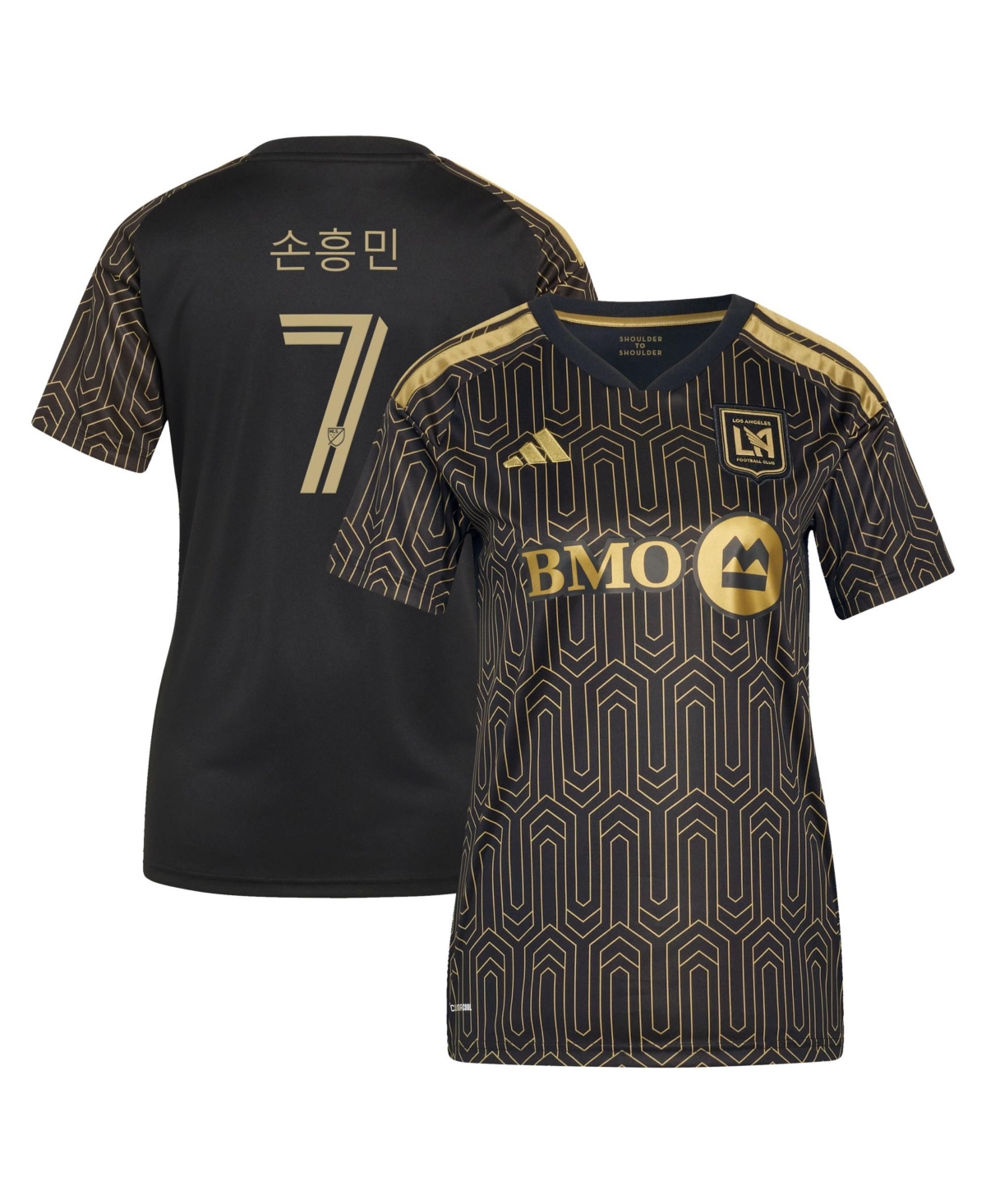 Adidas Women's Black Lafc 2026 Primary Kit Replica Jersey