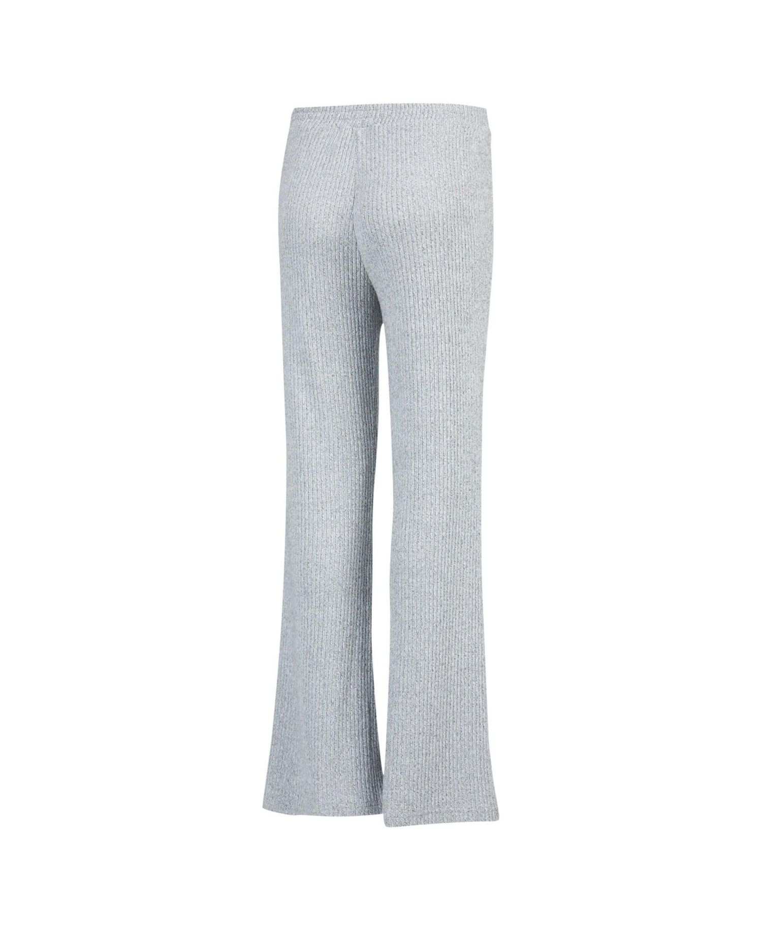 Women's Gray St. Louis Cardinals Juniper Rib Knit Flare Sleep Pants