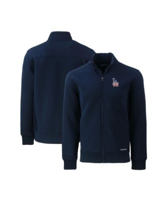 Men's Navy Los Angeles Dodgers Stars Stripes Roam Eco Full-Zip Jacket