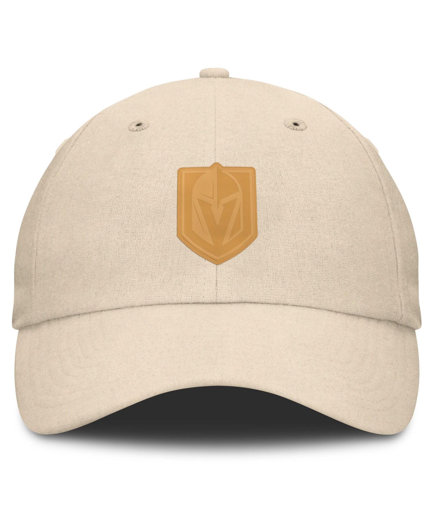 Men's Tan Vegas Golden Knights Front Office Canvas Adjustable Hat