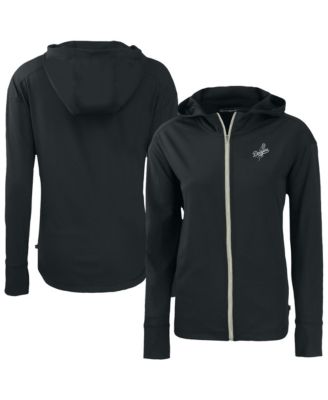 Women's Black Los Angeles Dodgers Daybreak Eco Full-Zip Hoodie