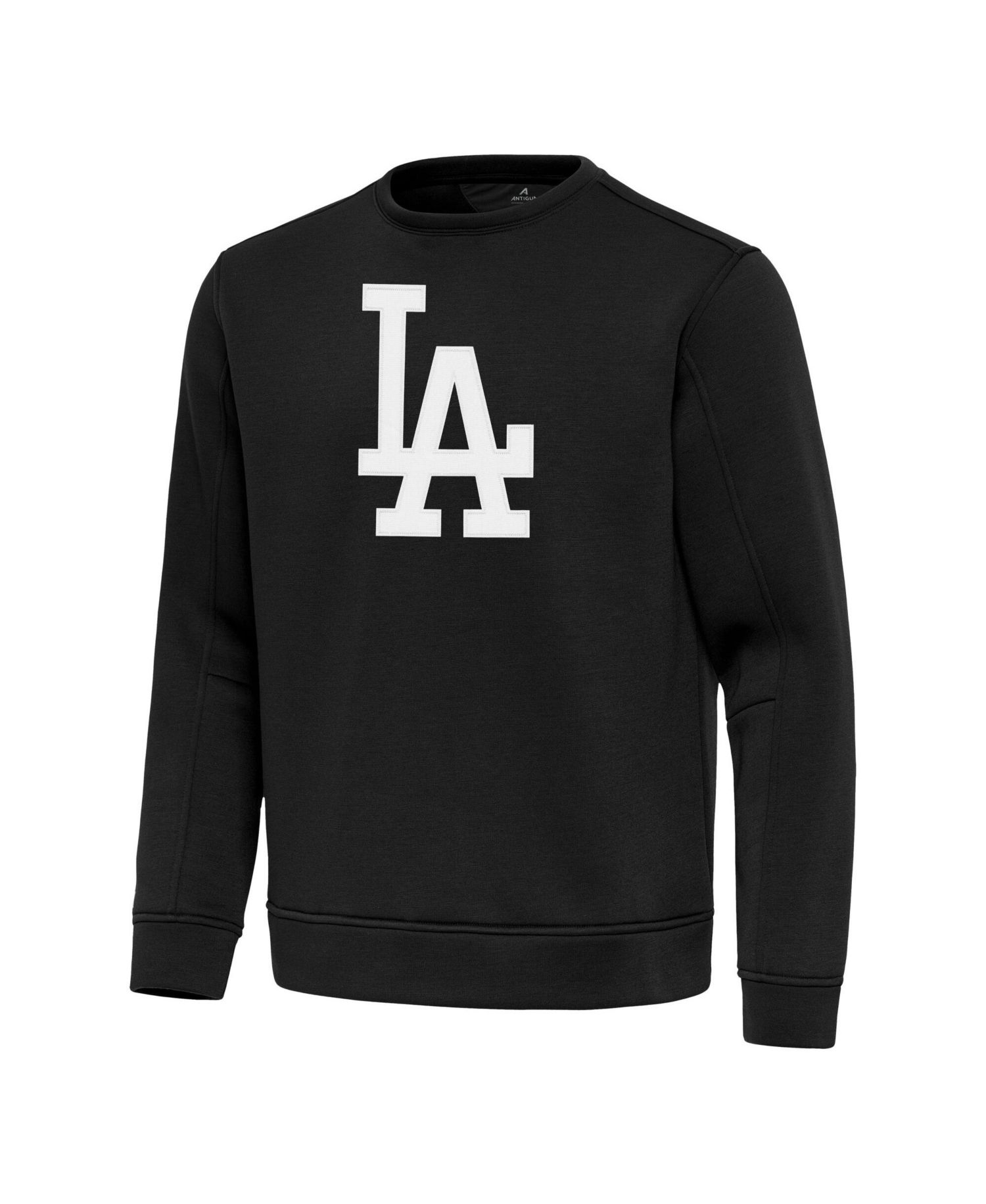 Men's Black Los Angeles Dodgers Relevant Lightweight Pullover Sweatshirt