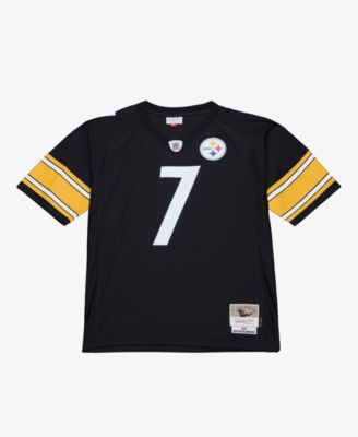 Men's Ben Roethlisberger Black Pittsburgh Steelers 2004 Big & Tall Legacy Retired Player Jersey