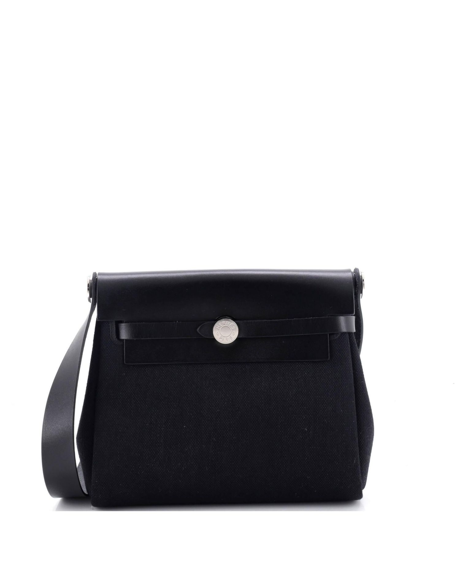 20 Herbag Zip Toile and Leather
