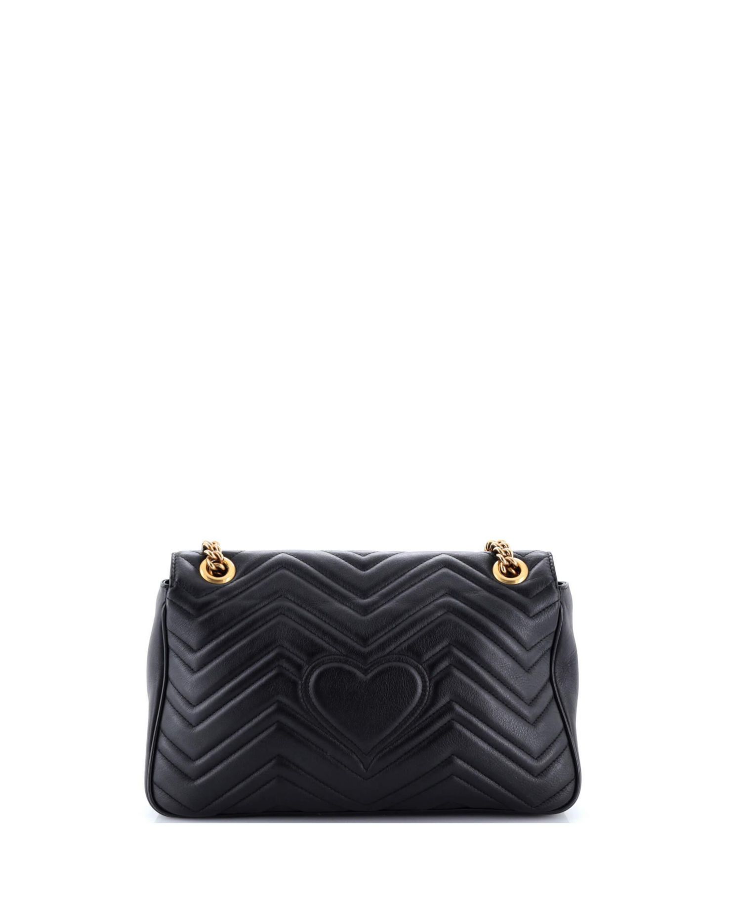 Medium GG Marmont Flap Bag Matelasse Leather