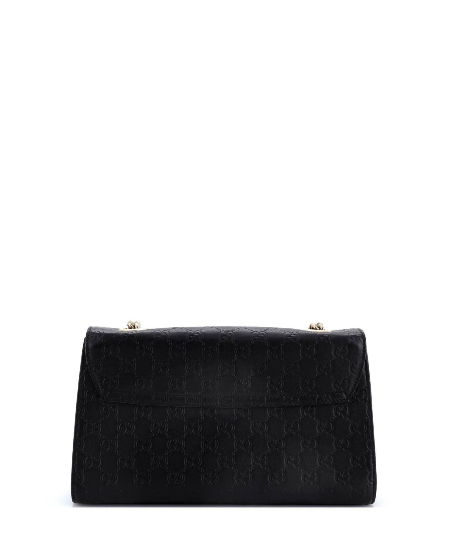 Medium Emily Chain Flap Bag Guccissima Leather