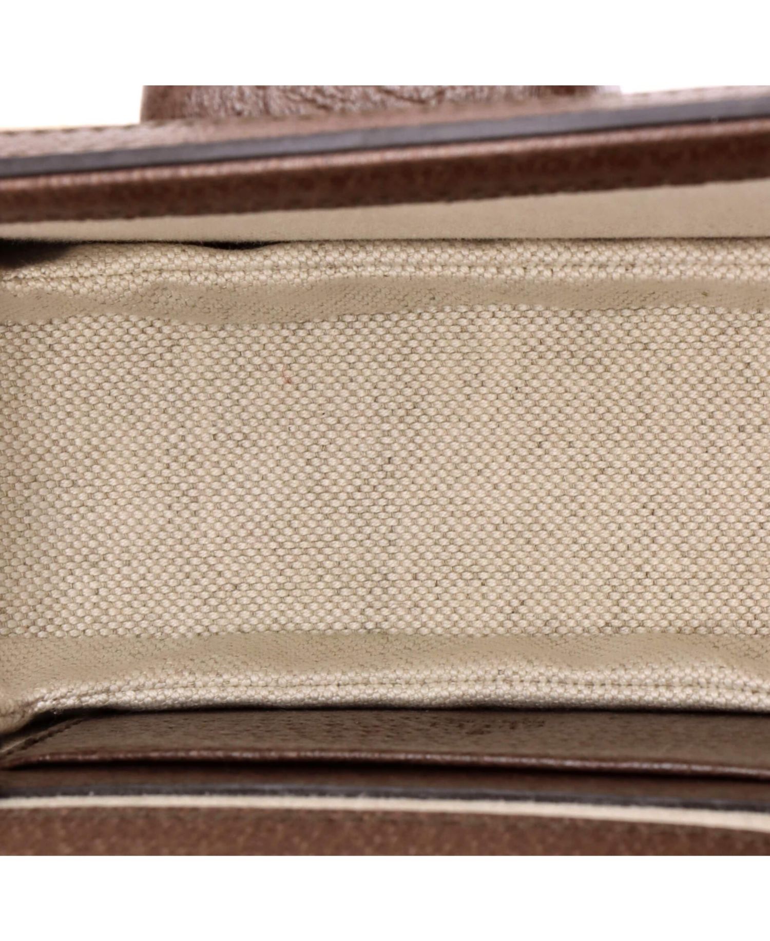 Mini Bamboo 1947 Top Handle Bag Jumbo GG Canvas