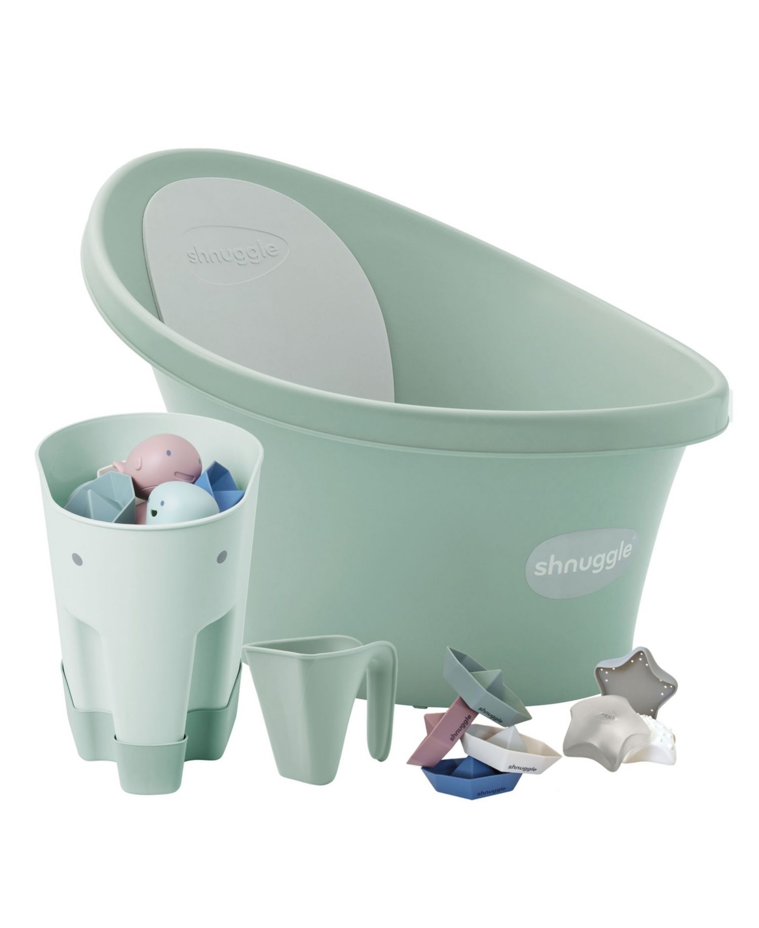 Baby Boys' and Baby Girls' Bath and Accessories Bundle, 5-Piece Set