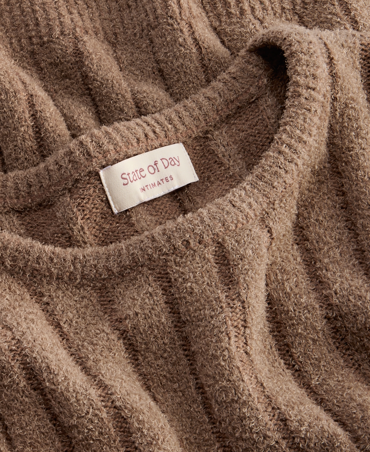 State of Day Women's Chenille Crewneck and Jogger Sweater Set, Macy's Exclusive