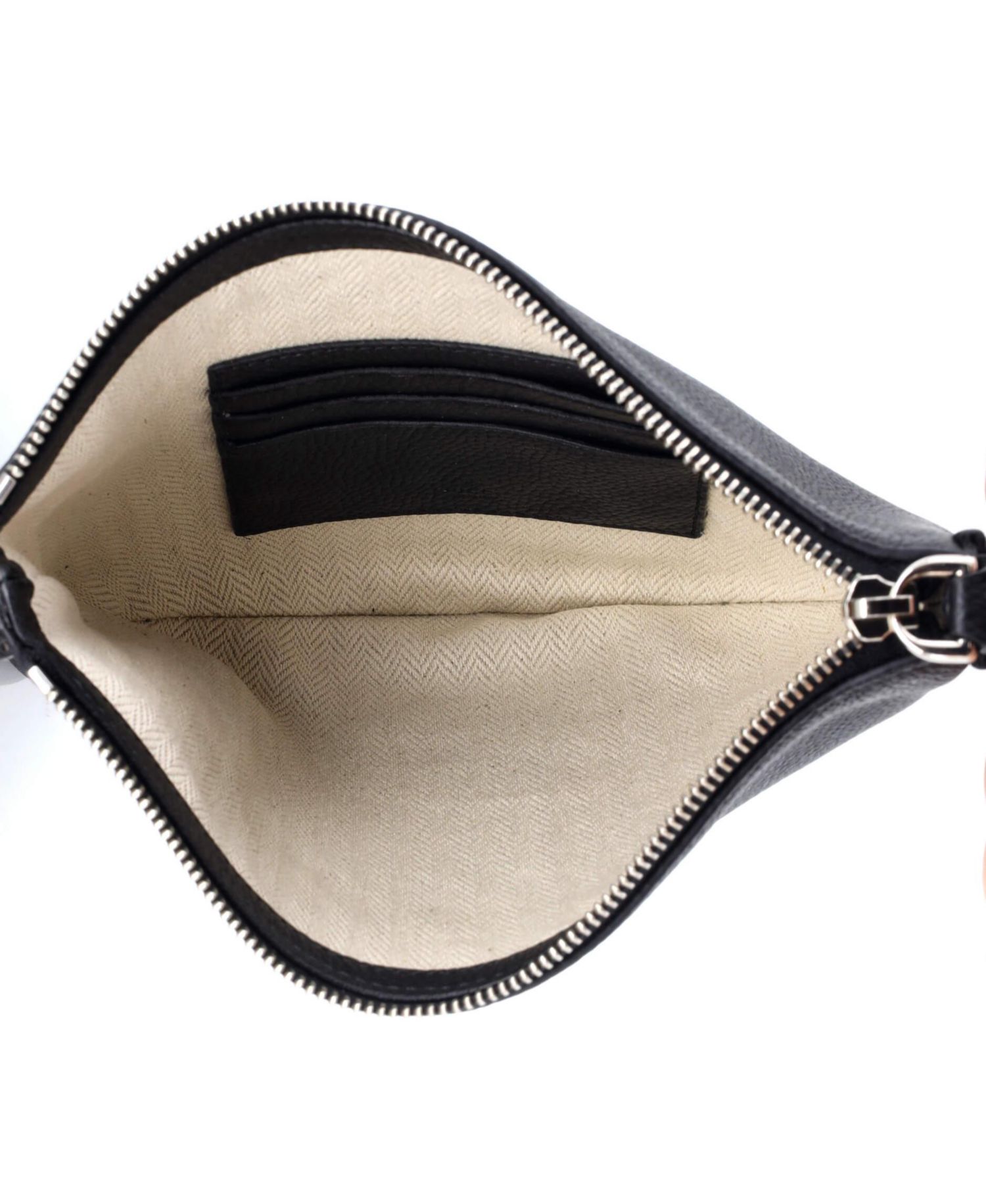 Small B Crossbody Bag Leather