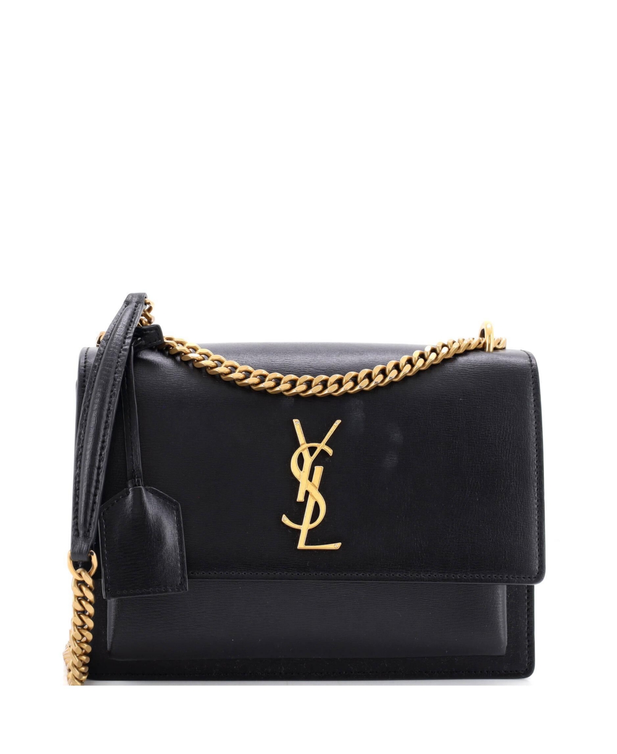 Pre-Owned Saint Laurent Medium Sunset Crossbody Bag Leather