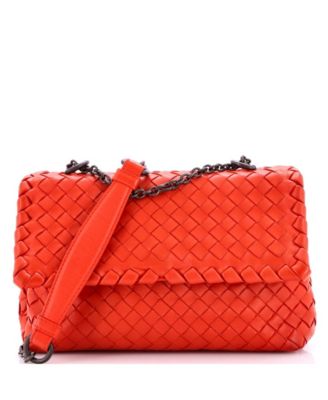 Small Olimpia Crossbody Bag Intrecciato Nappa