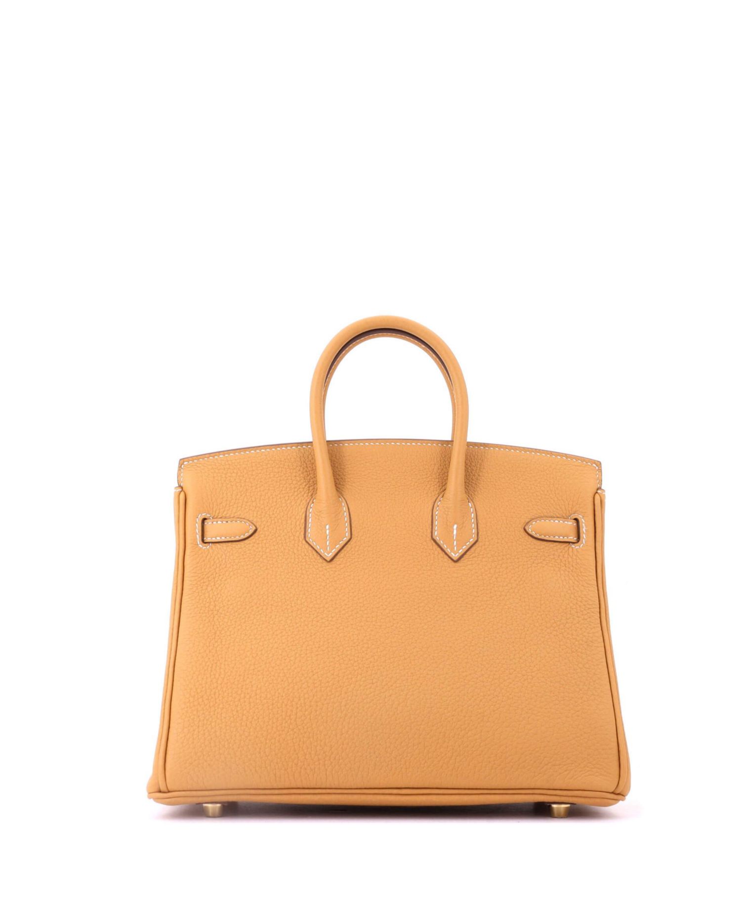 Birkin 25 Handbag Brown Togo with Gold Hardware