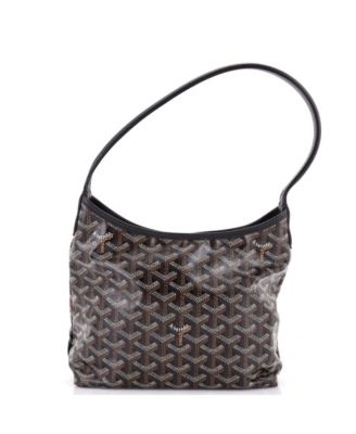 Mini Boheme Hobo Coated Canvas