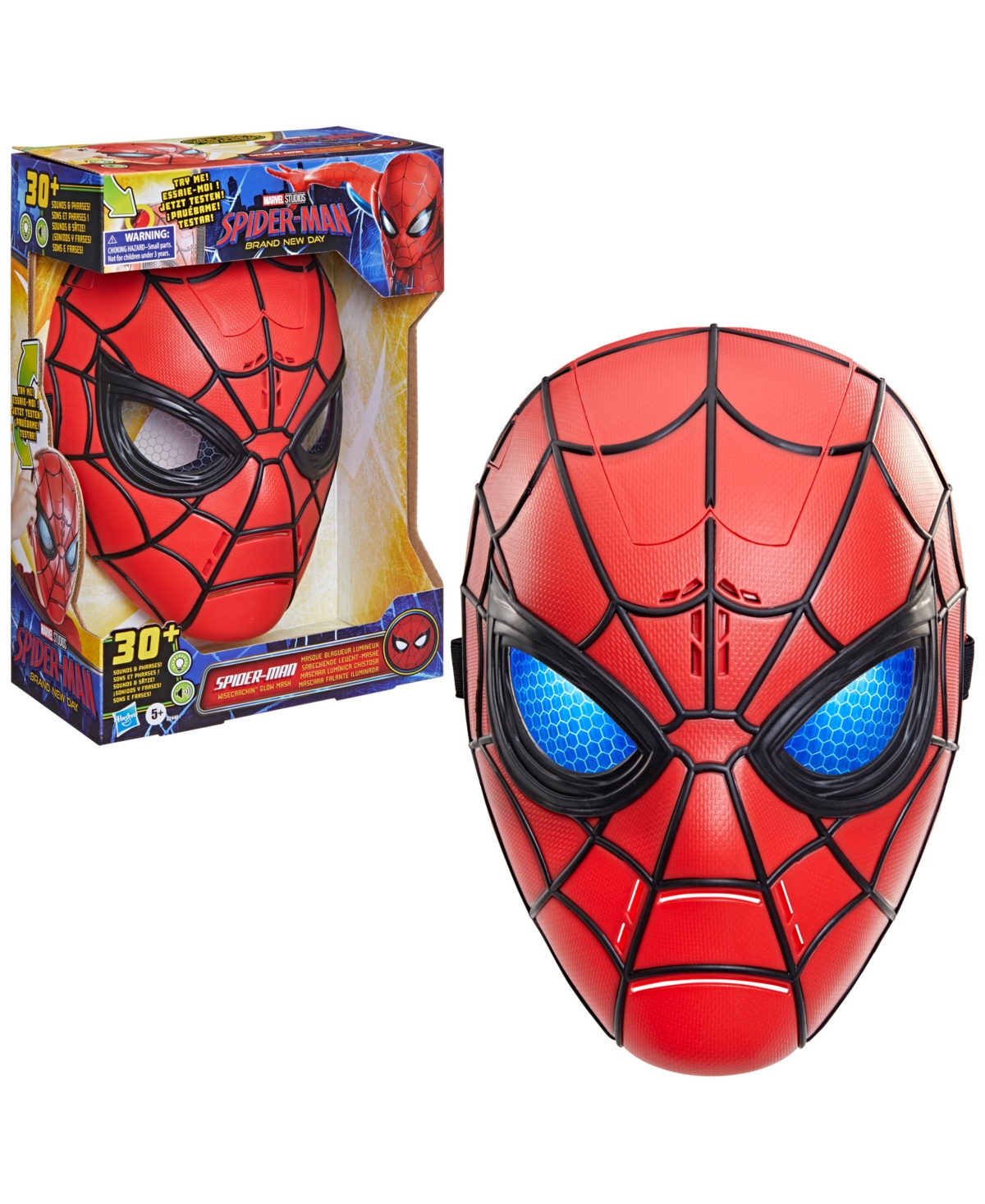 Spider-Man Wisecrackin Glow Mask