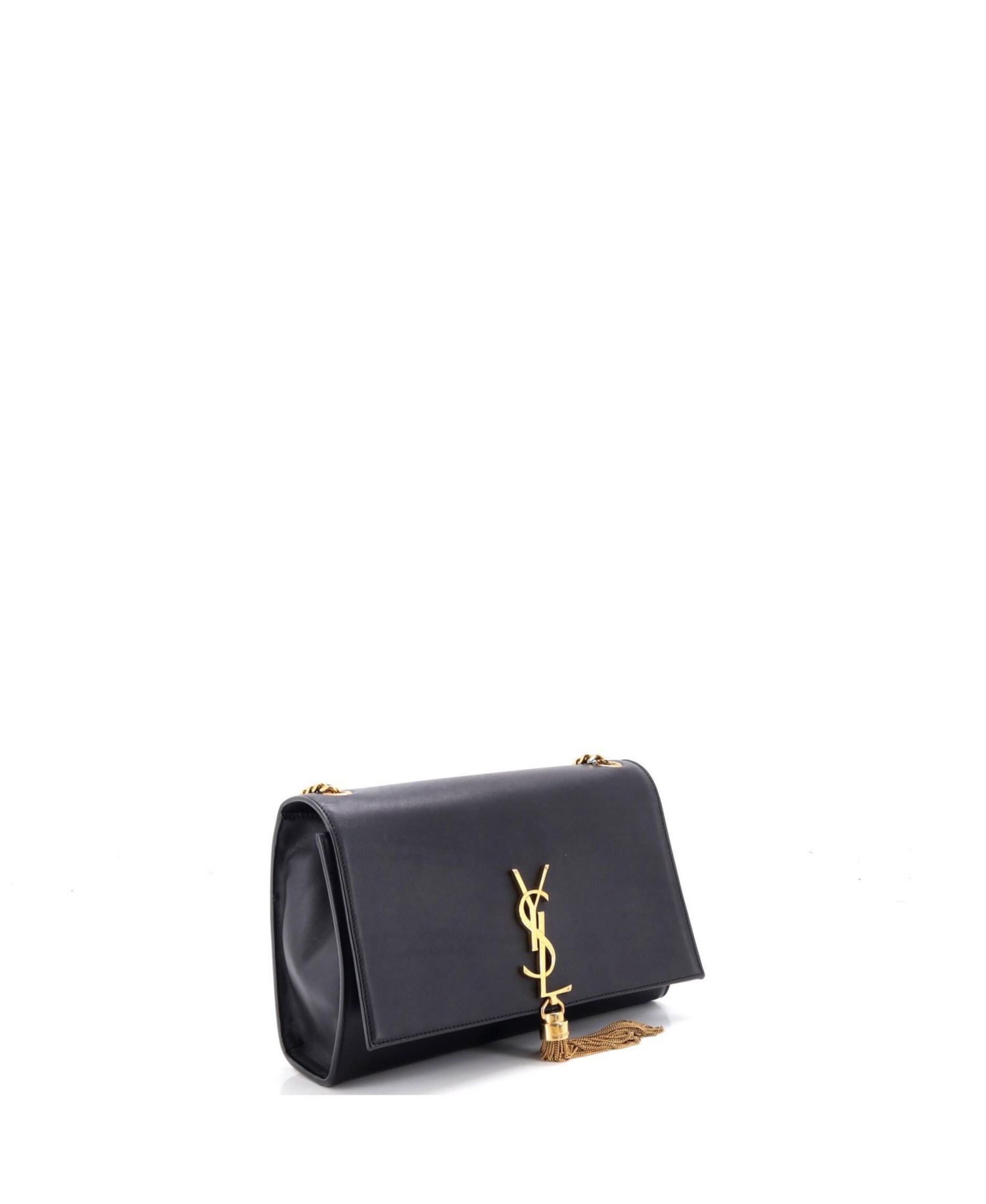 Medium Classic Monogram Tassel Crossbody Bag Leather