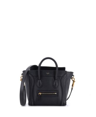 Nano Luggage Bag Smooth Leather