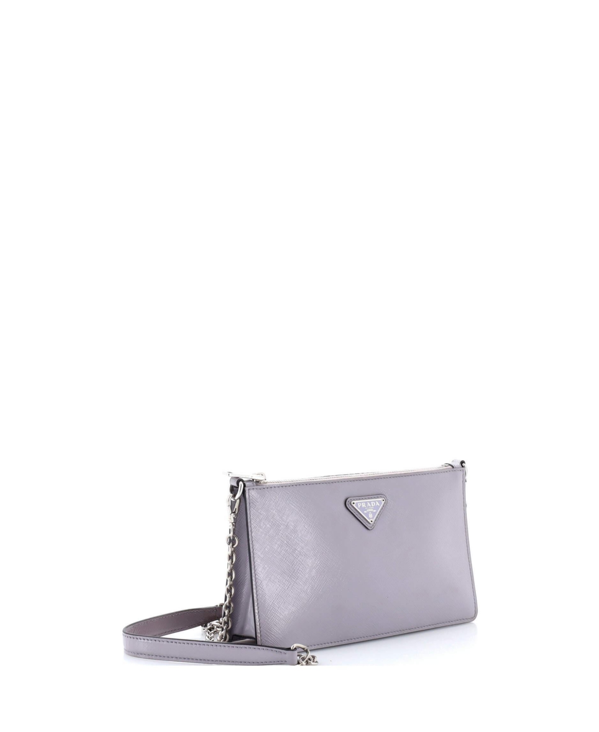 Pre-Owned Prada Small Chain Crossbody Bag Vernice Saffiano Leather