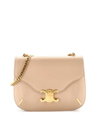 Small Besace Triomphe Shoulder Bag Smooth Calfskin