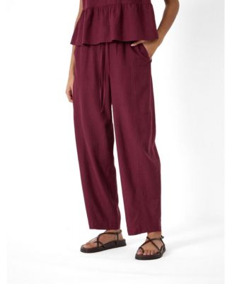 Women's Tovi Linen Blend Barrel Leg Pants