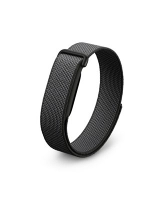 Unisex Screenless Fitness and Health Tracking Obsidian Polyurethane Watch