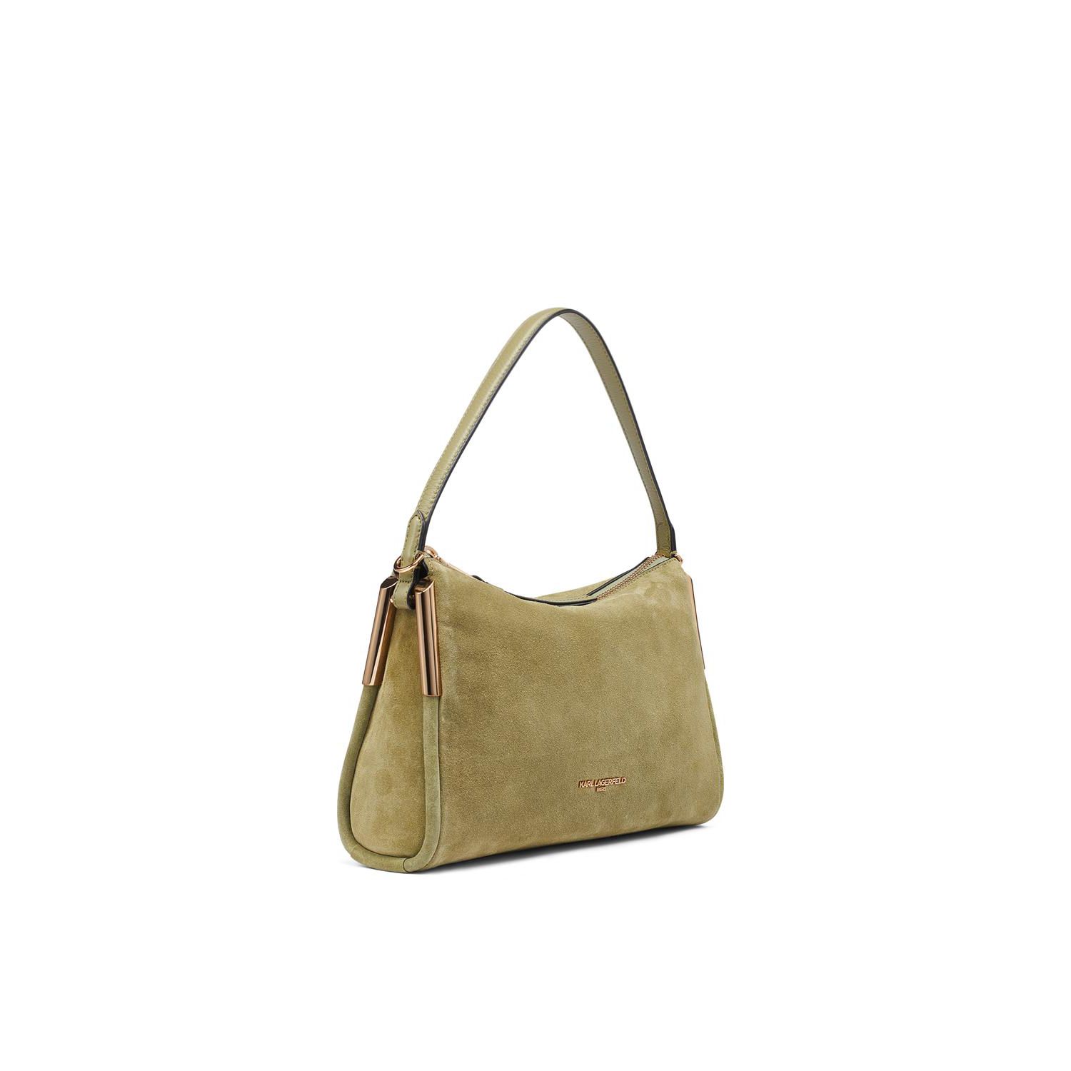 Valerie Large Suede Crossbody Handbag
