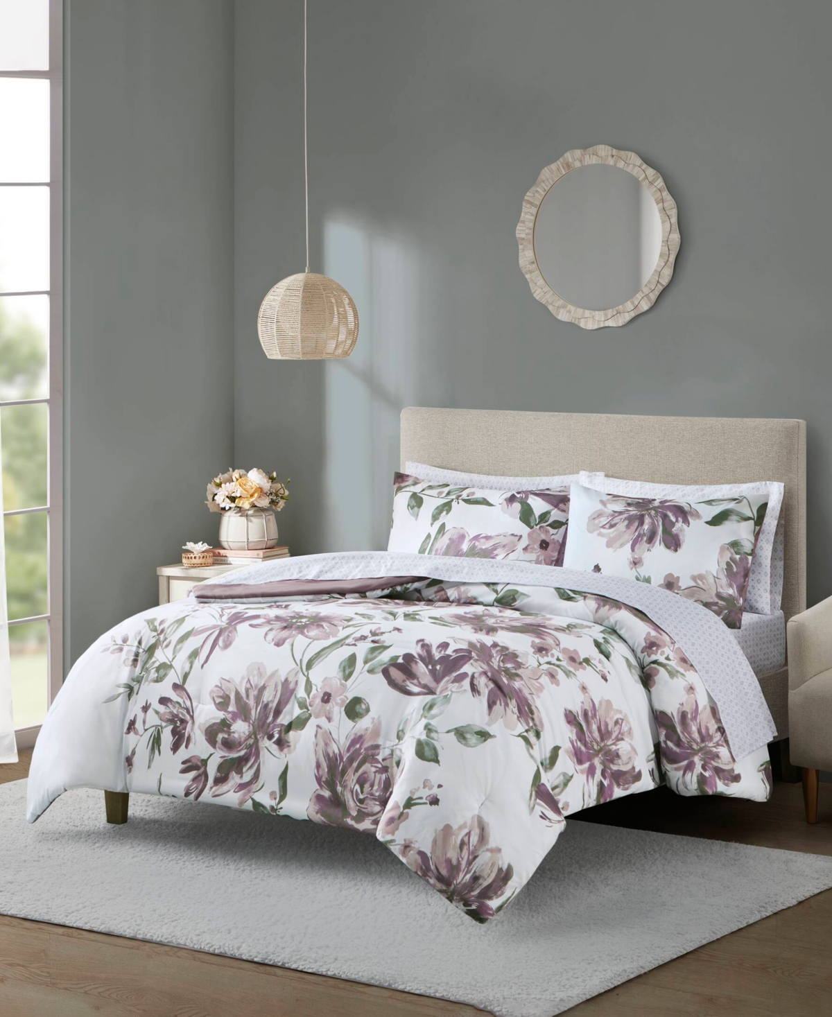 Madison Park Essentials Alice Floral -Pc. Comforter Set
