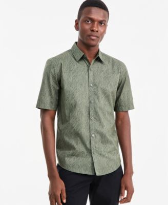 Men's Baker Geometric Short-Sleeve Shirt