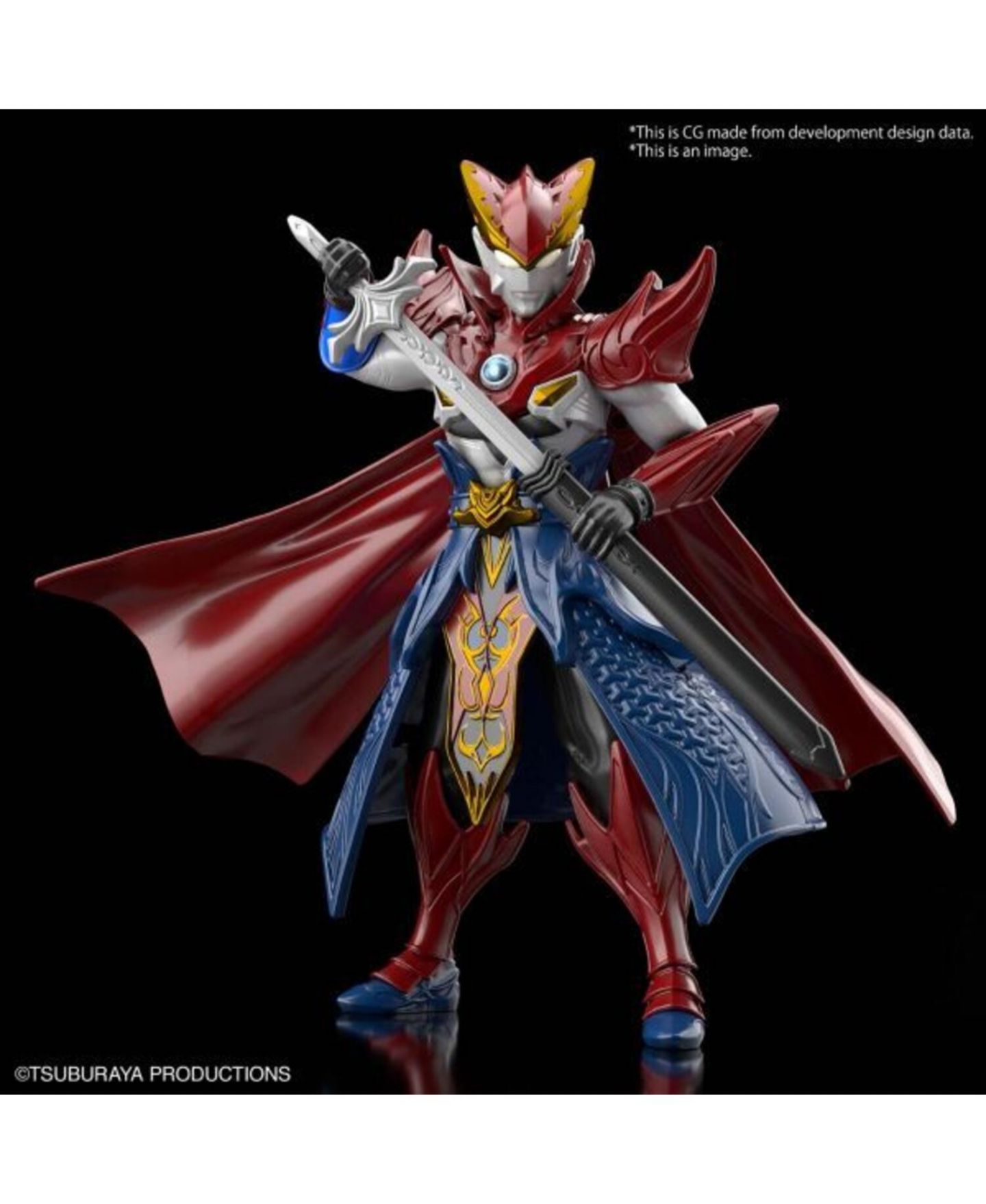 Детские конструкторы Ultraman The Armour of Legends #09 Rosso Cao Cao Armour Model Kit, Ages 15+ — фото 3