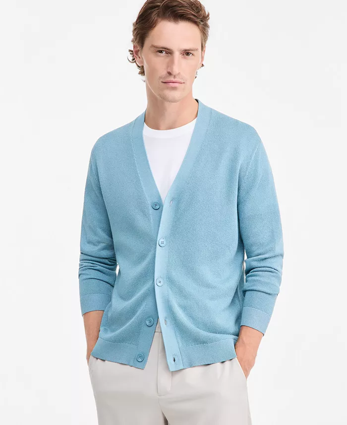 Men's Button-Up Cardigan Sweater
