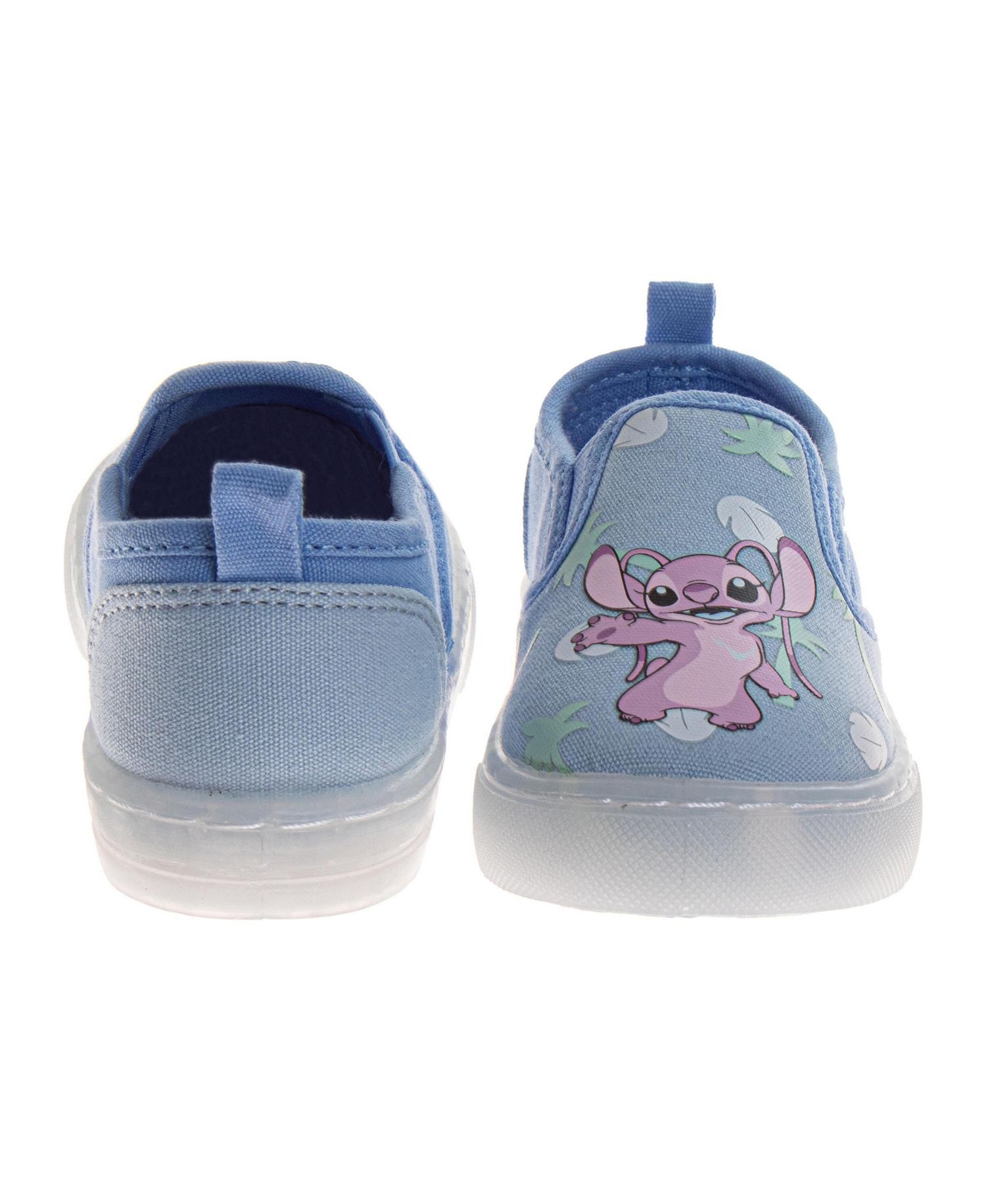 Big Girls Lilo and Stitch Shoes Slip- On, Canvas Shoes Loafers