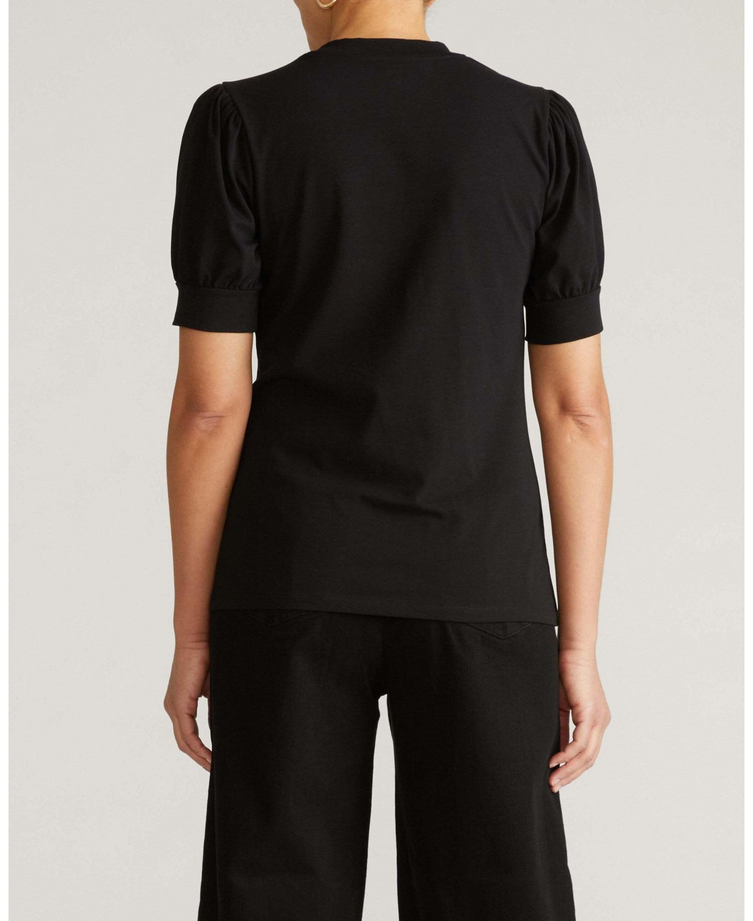Plus Size Pouf Sleeve Tee