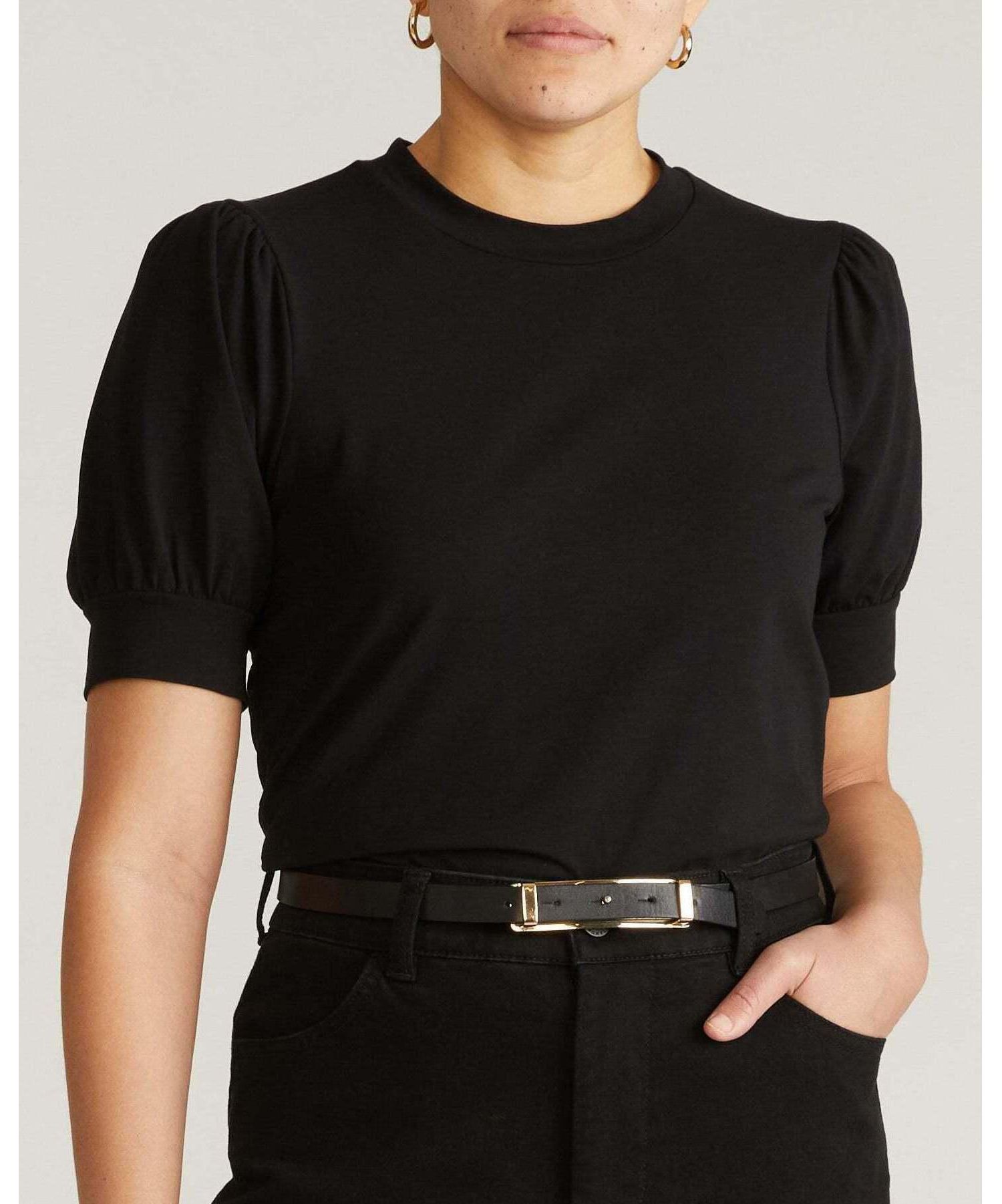 Plus Size Pouf Sleeve Tee