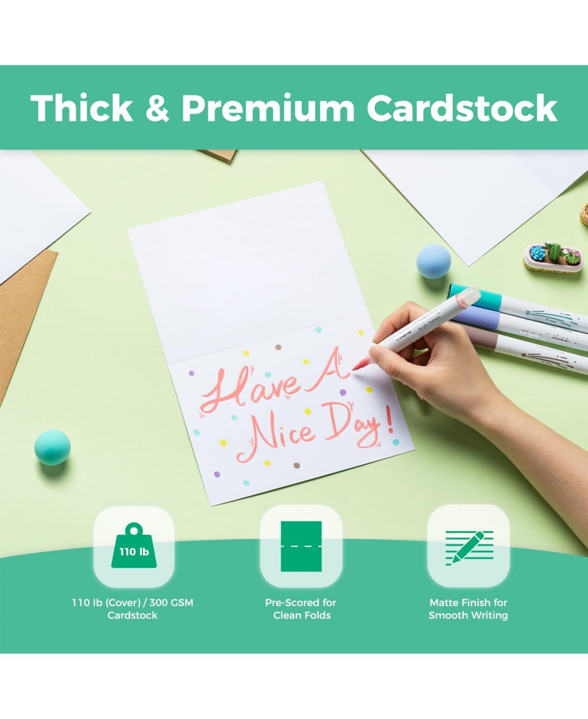 Gnuadz Blank Cards Envelopes Diy Invitations Greeting