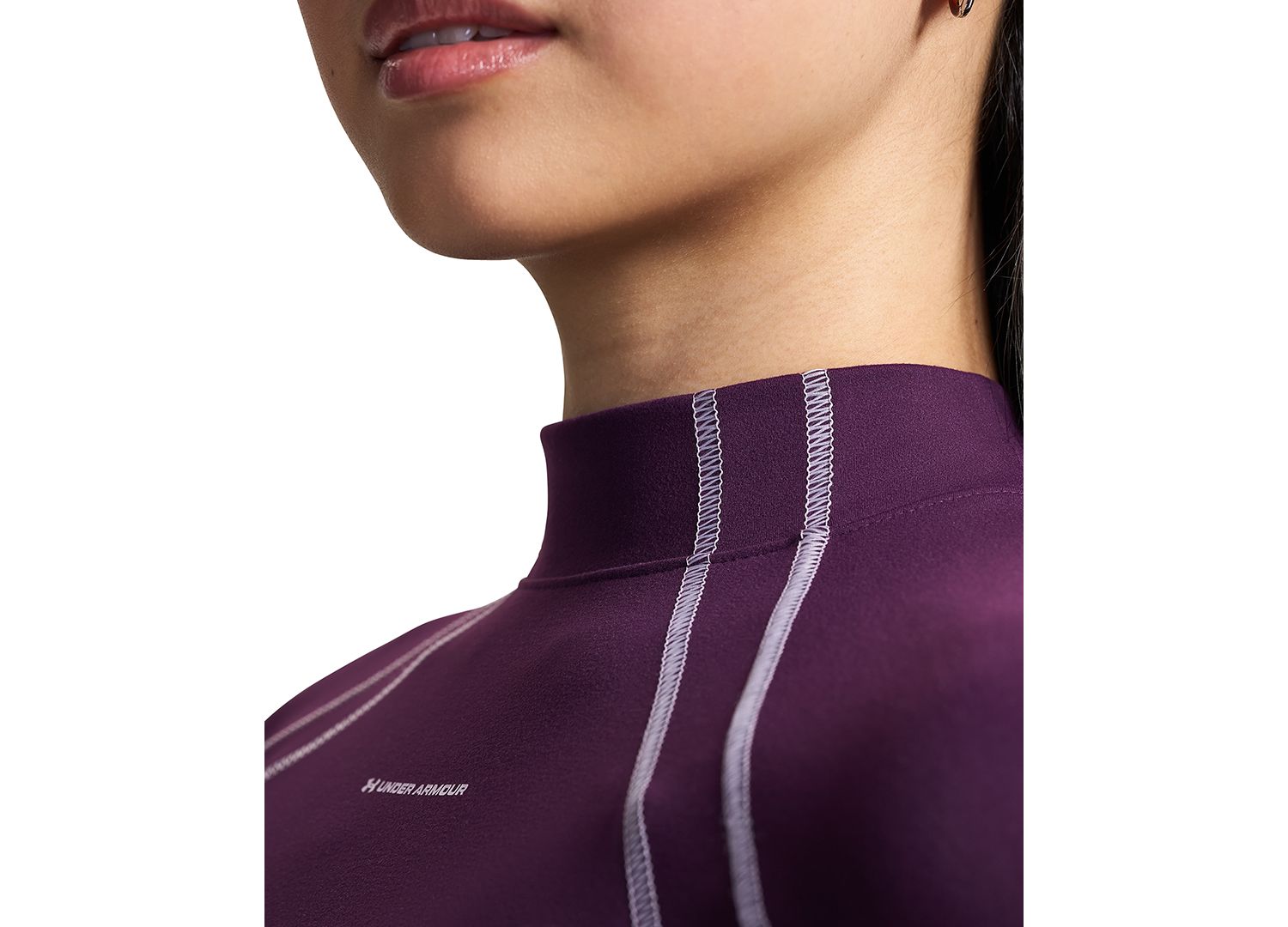 Women's Motion Long-Sleeve Mock-Neck Top