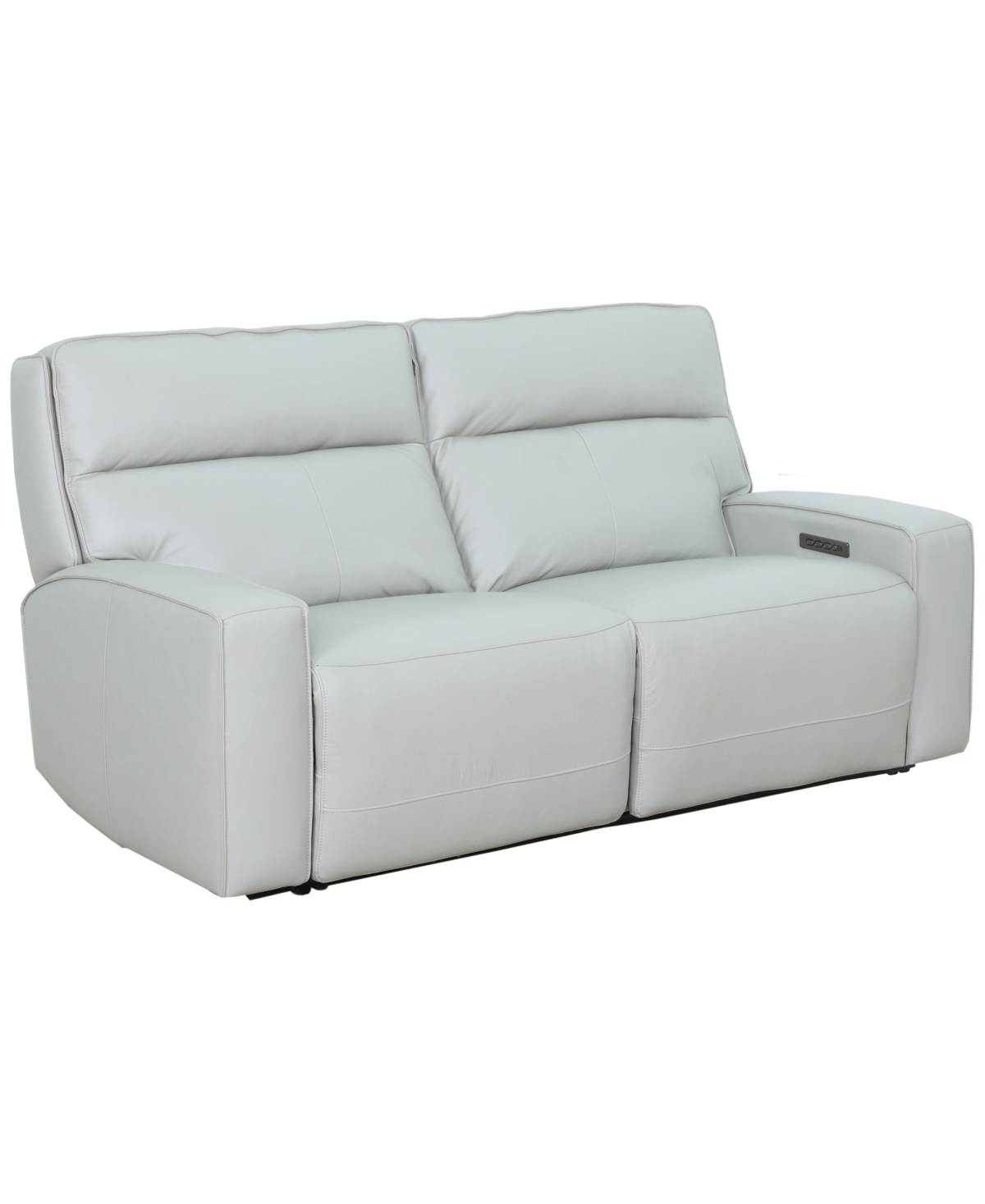Zackary 2-Piece Leather Sofa with 2 Power Motion, Macy's Exclusive