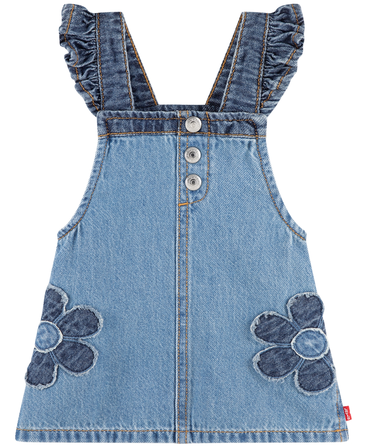 Levi's Baby Girls' Flower Appliques Skirtall