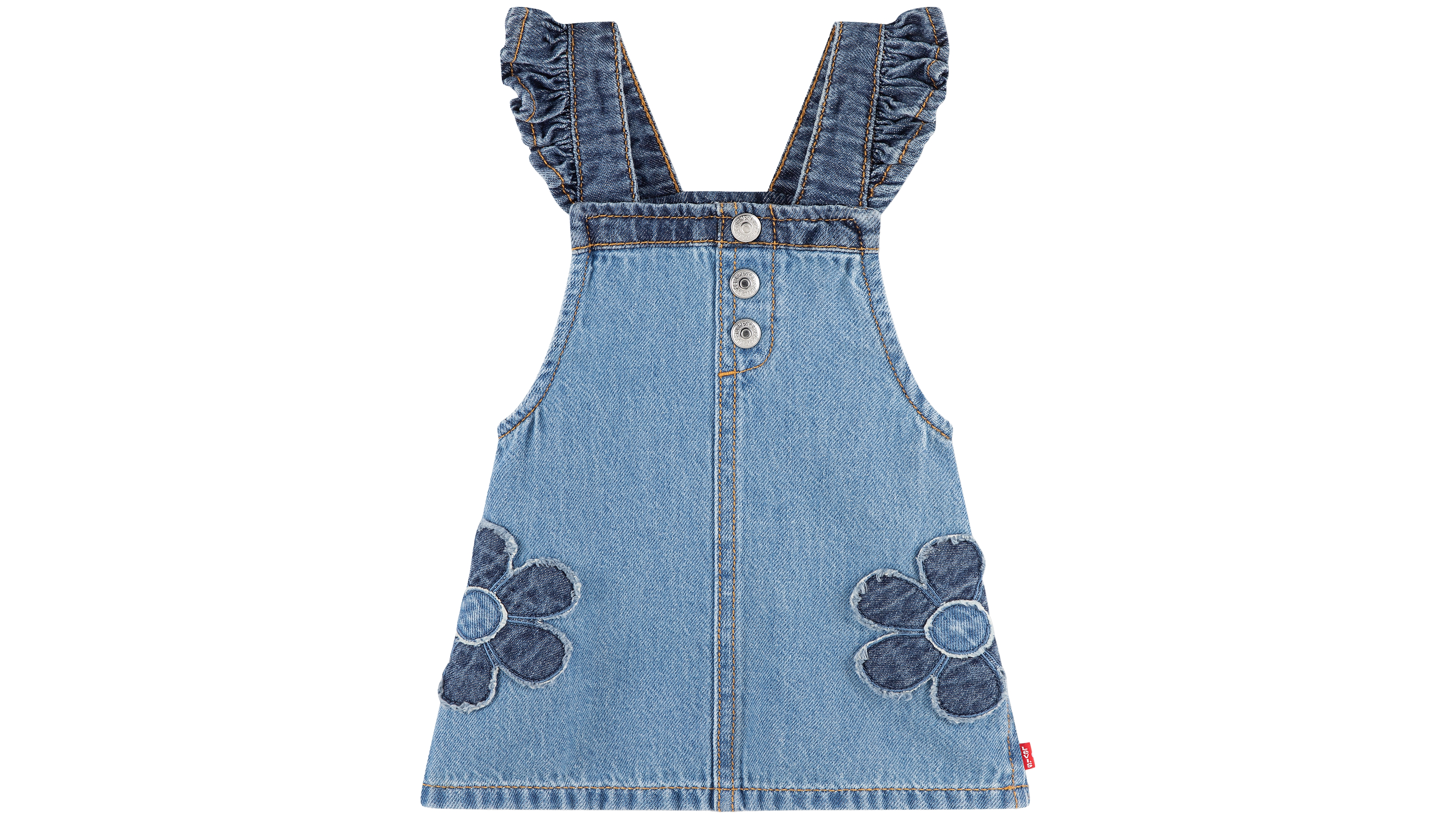 Levi's Baby Girls' Flower Appliques Skirtall