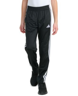 Boys' 8-20 Elastic Waistband Essential 3-Stripe Straight Leg Pants