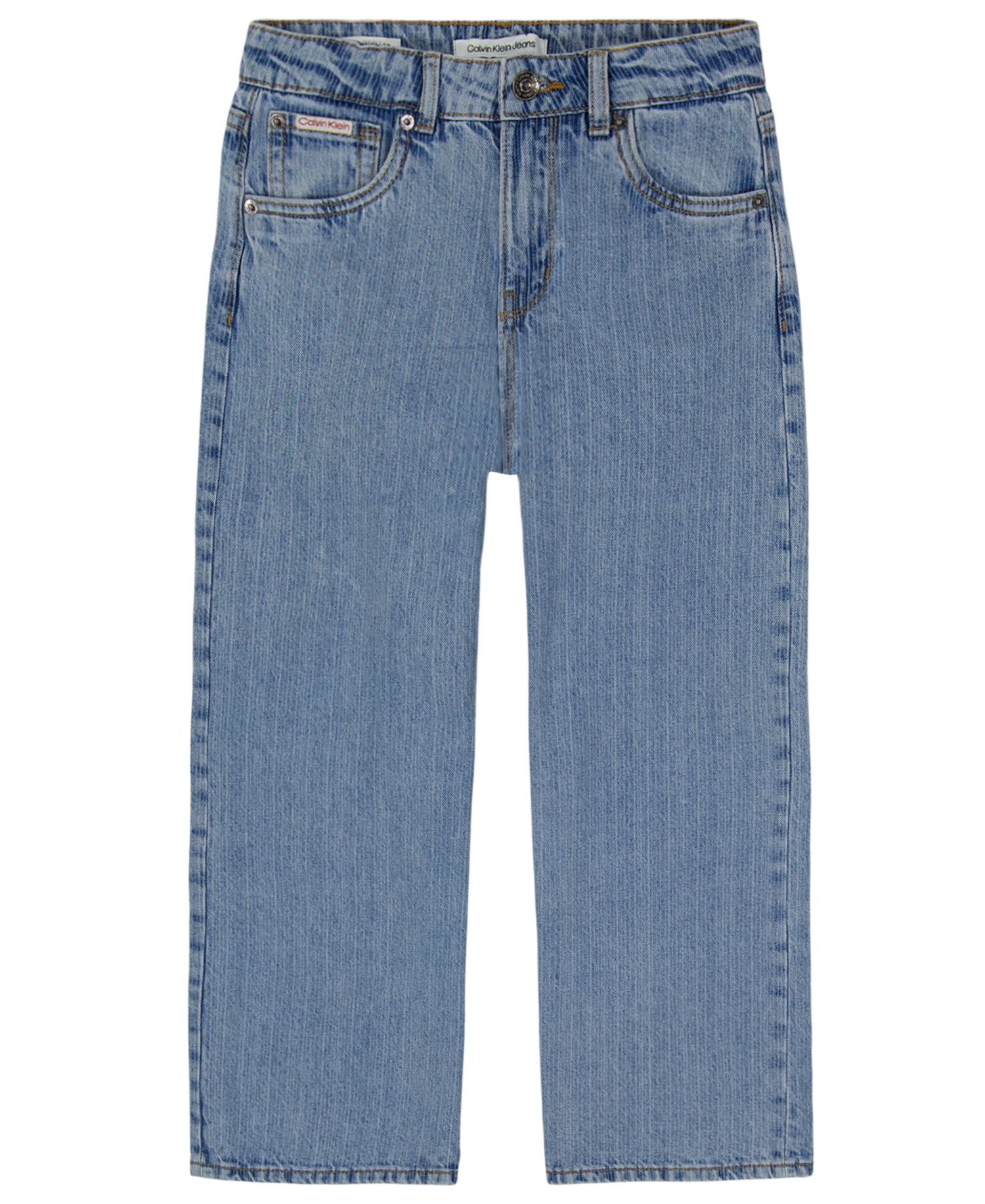 Girls' 7-16 Wide-Leg Denim Jeans