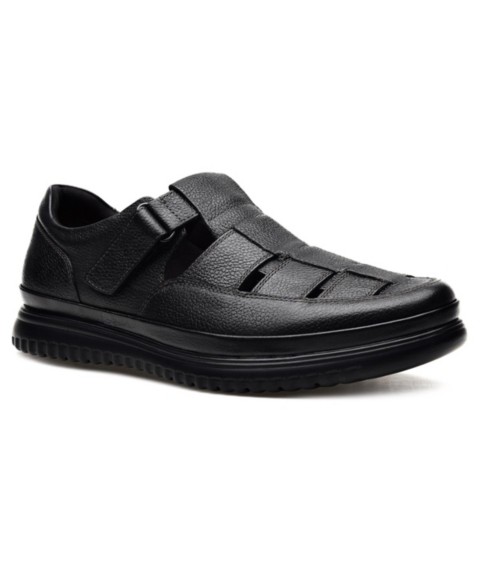 Мужские PAZSTOR Men's Premium Comfort Leather Closed Toe Casual Sandals Memphis