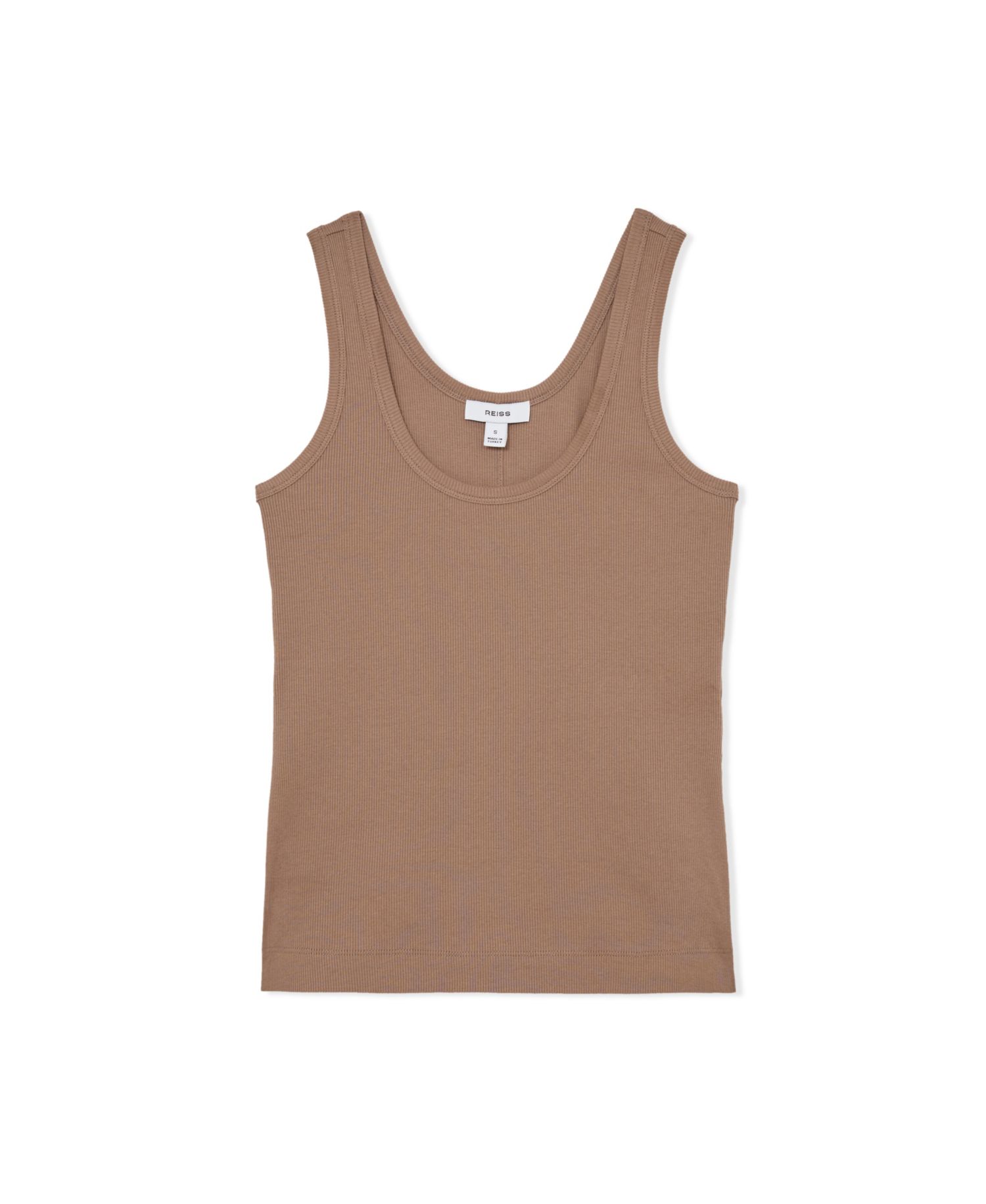 Women's Violet Sleeveless Rib Vest