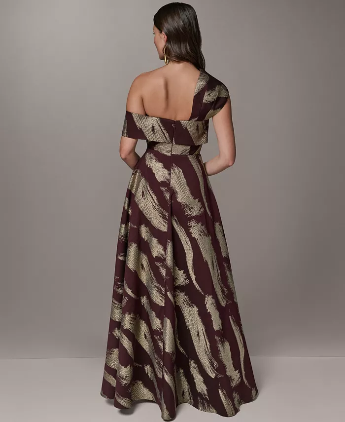 Women's One-Shoulder Evening Gown - thumbnail 5