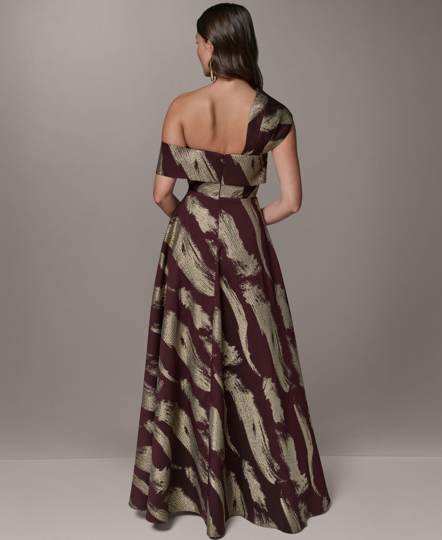 Women's One-Shoulder Evening Gown